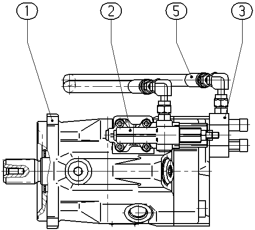 A A10V O 60 DFR1/52R-VSD11N00 -SO157 — Zeichnung