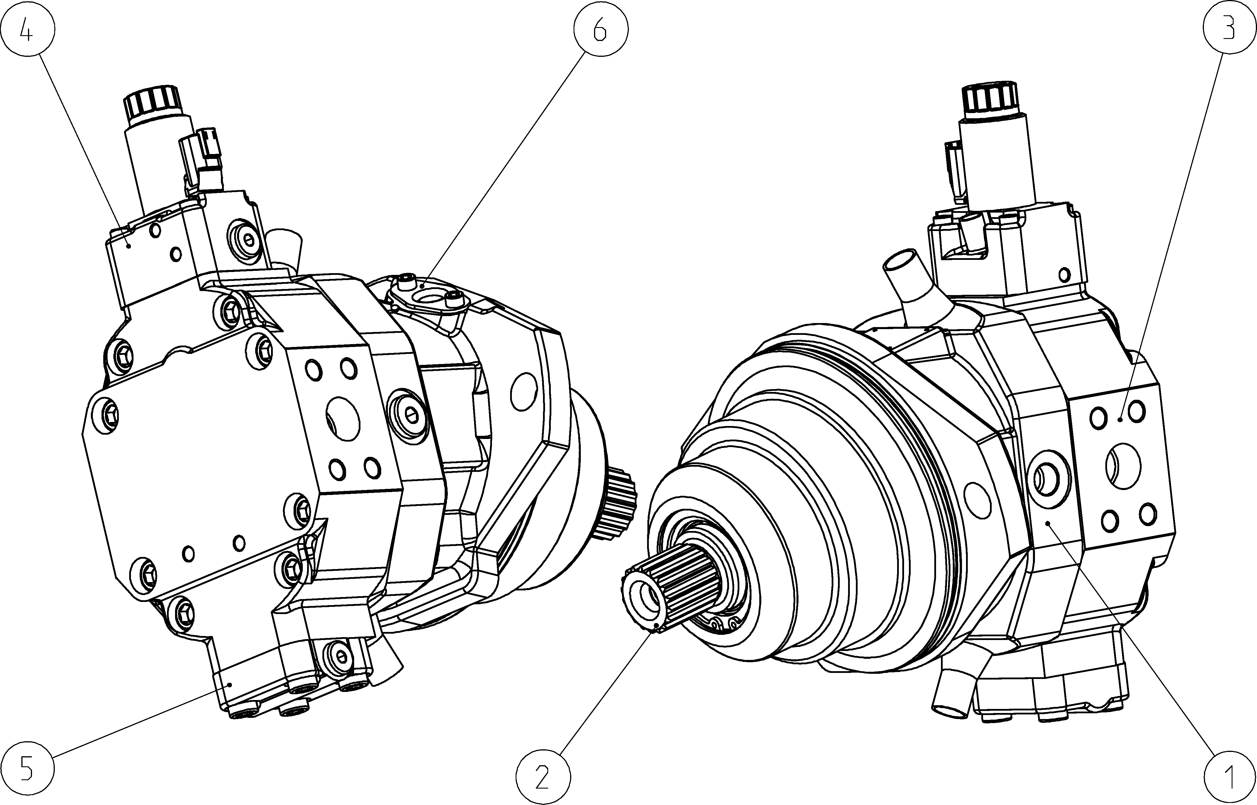 A6VE80EP2/63W-VAL020FPB — Zeichnung