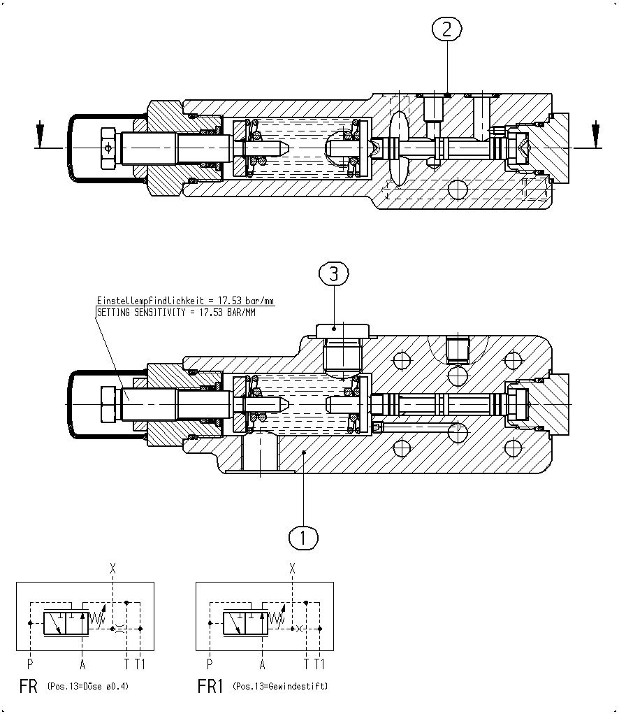 CONTROL VALVE — Zeichnung