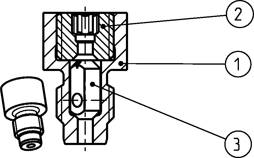 THROTTLE VALVE — Zeichnung