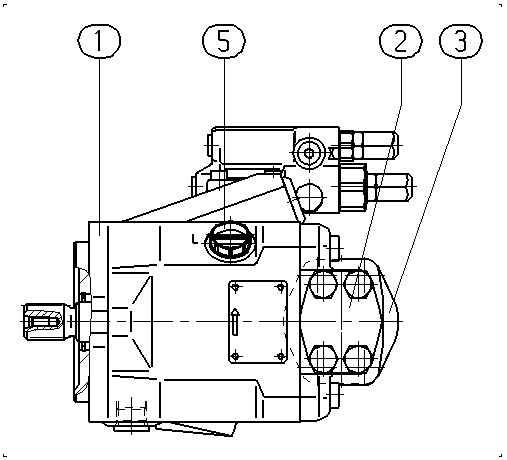 AL A10V O 28 DR /52L-PSC12N00 — Zeichnung