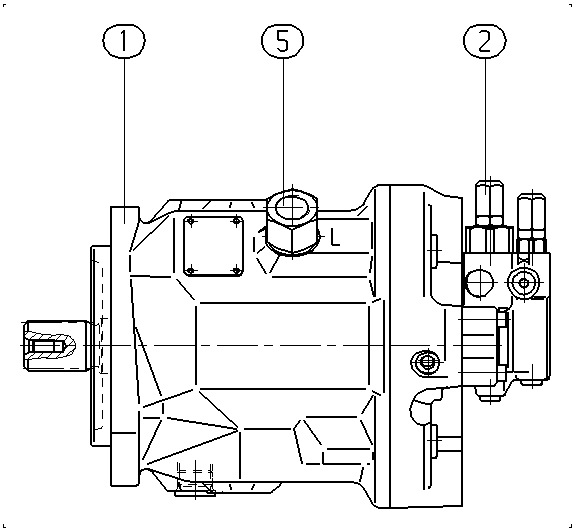 AA10VO71DR/31L-PSC11N00 — Zeichnung