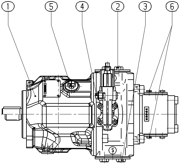 AL A10V O 45 DRG /31R-VSC62G20 -SO277 — Zeichnung