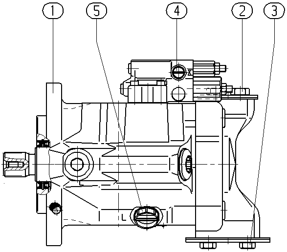 ALA10VO85DFR1/52R-VUC12N00-S2422 — Zeichnung