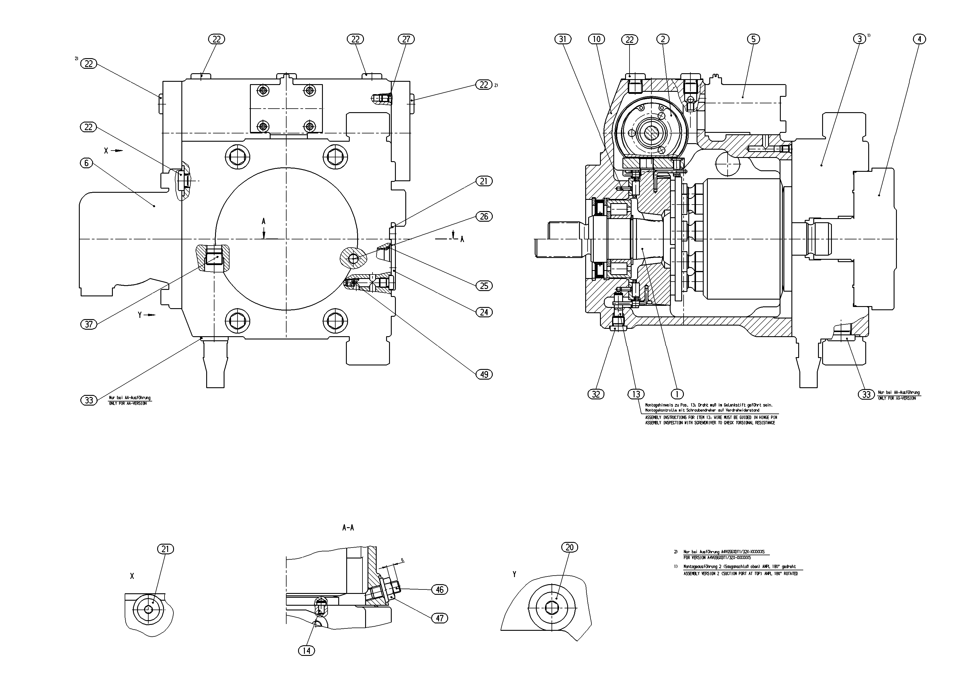 AA4VG56EP3DX/32L-NSC53FXX5FP-S — Zeichnung