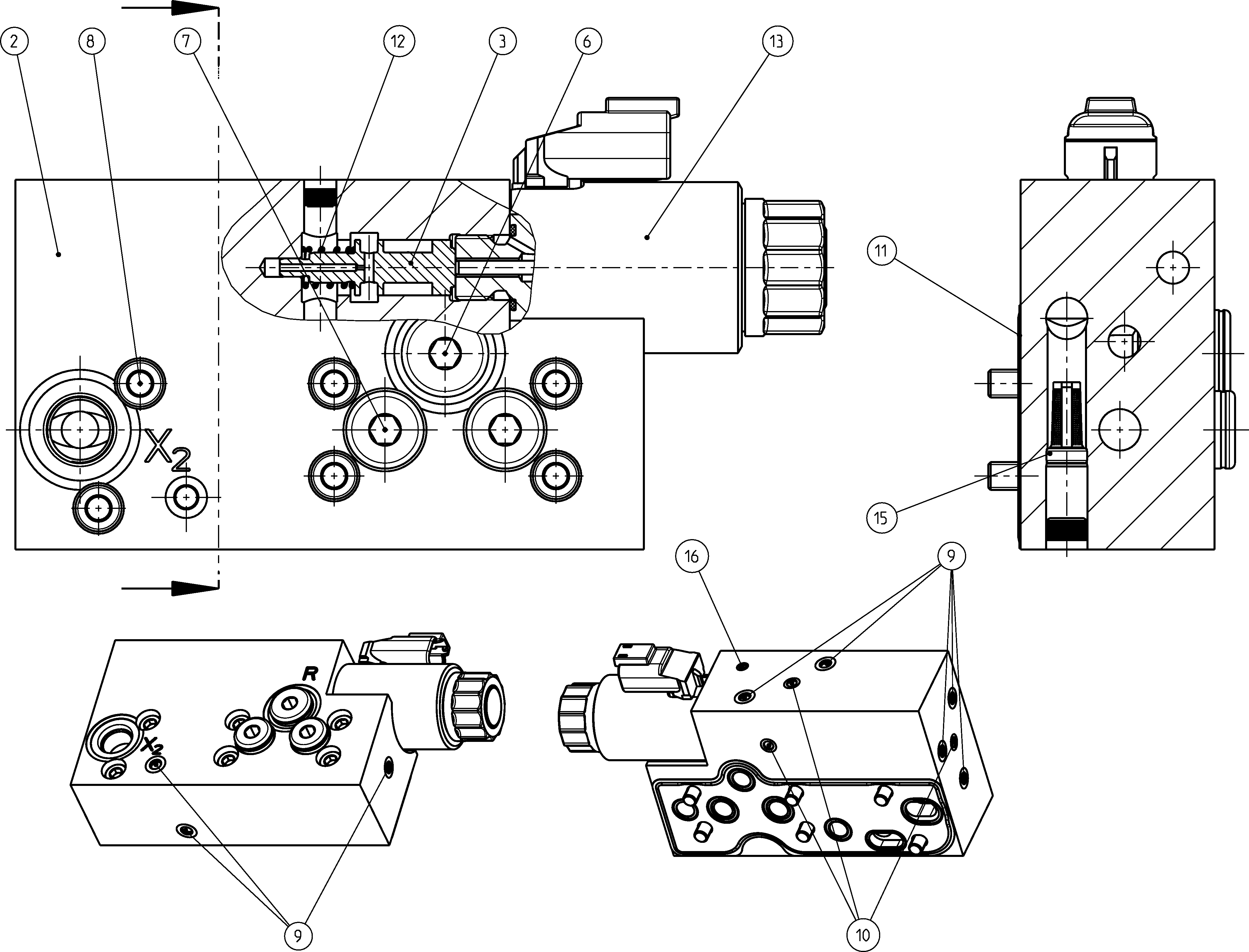 PRESSURE REDUCING VALVE — Zeichnung