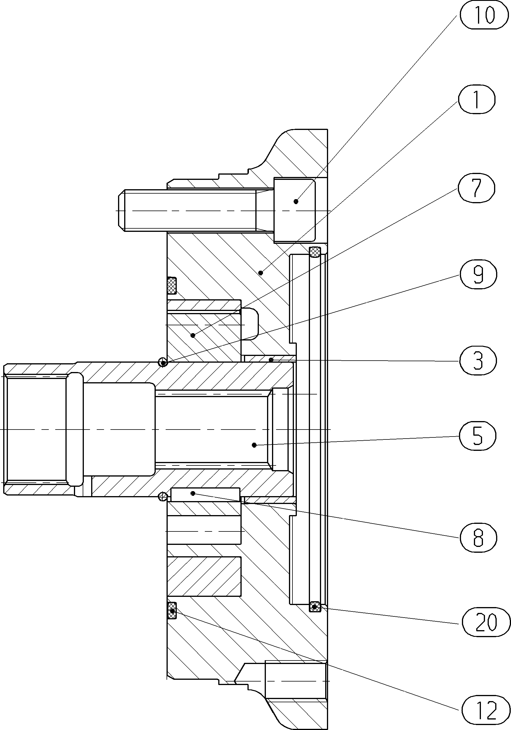INTERNAL GEAR PUMP — Zeichnung