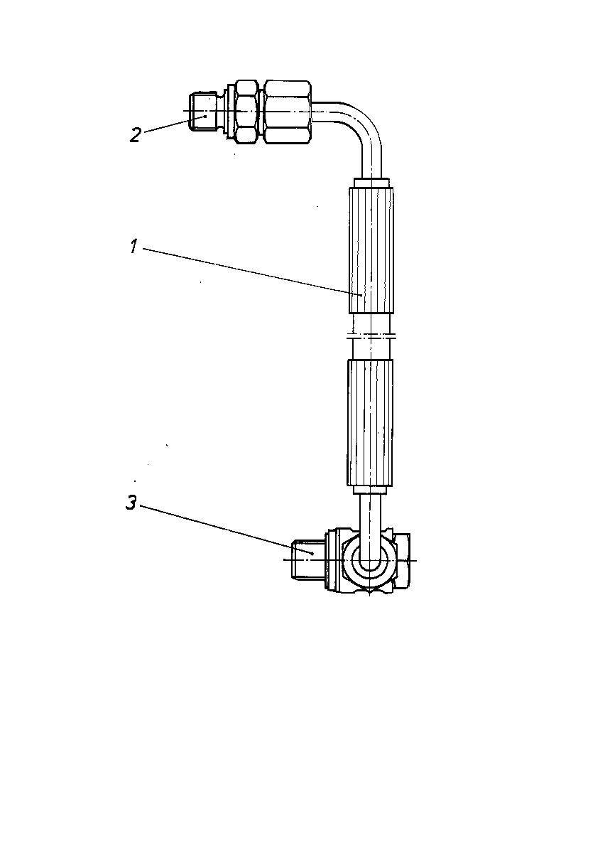 HYDRAULIC LINE — Zeichnung