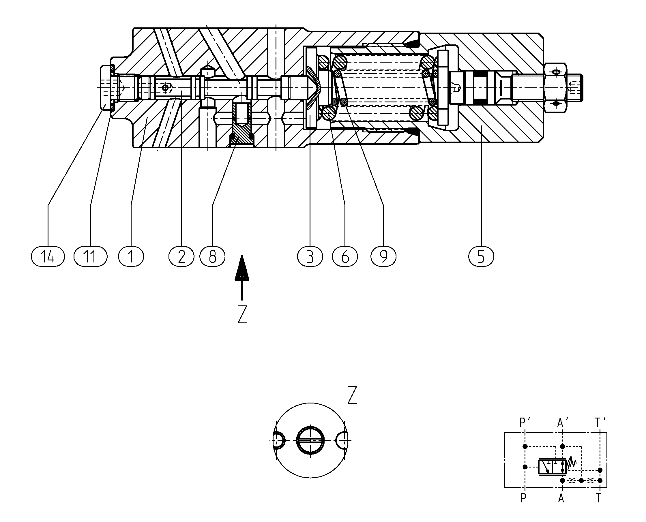 CONTROL VALVE — Zeichnung