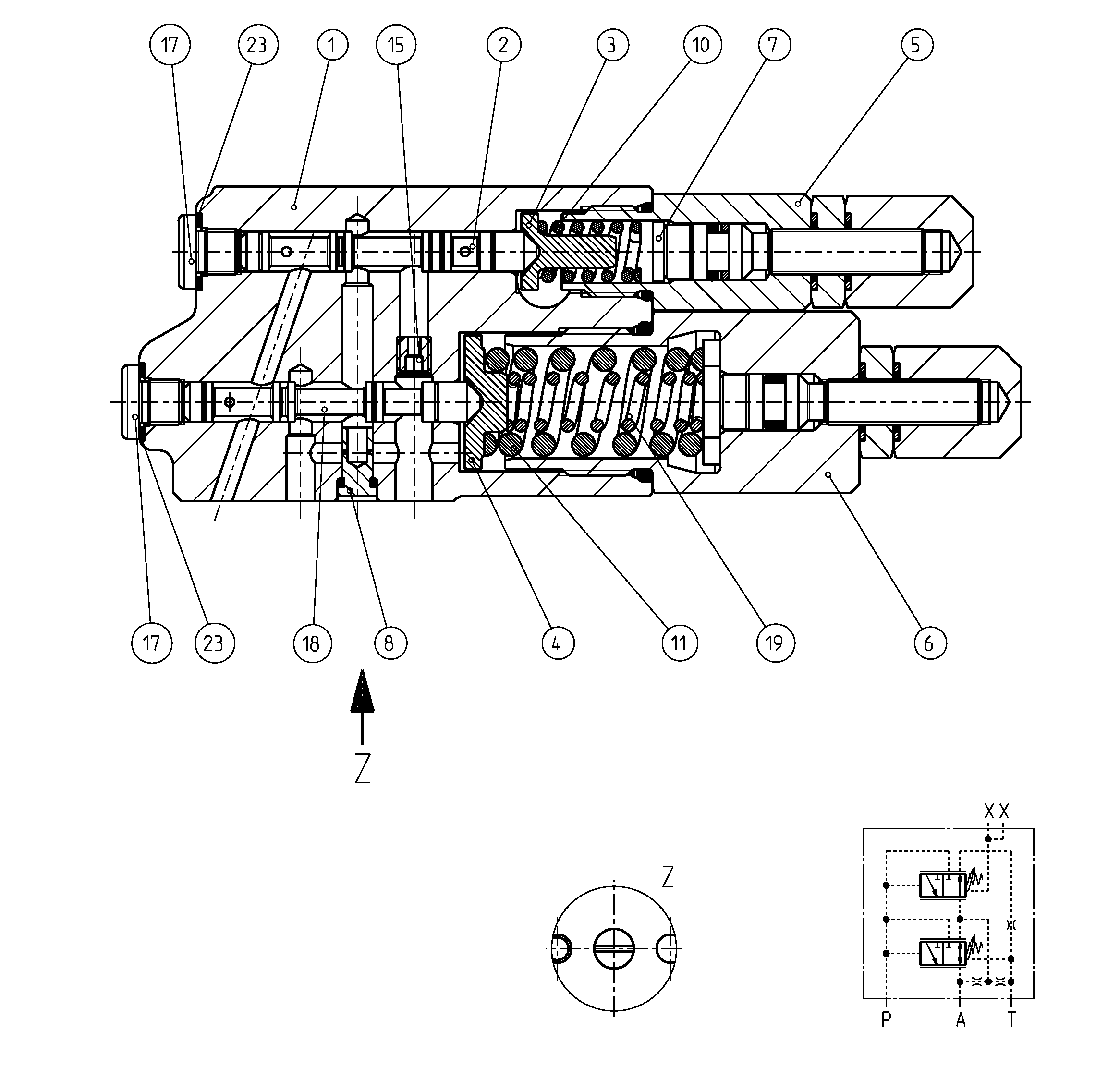 CONTROL VALVE — Zeichnung
