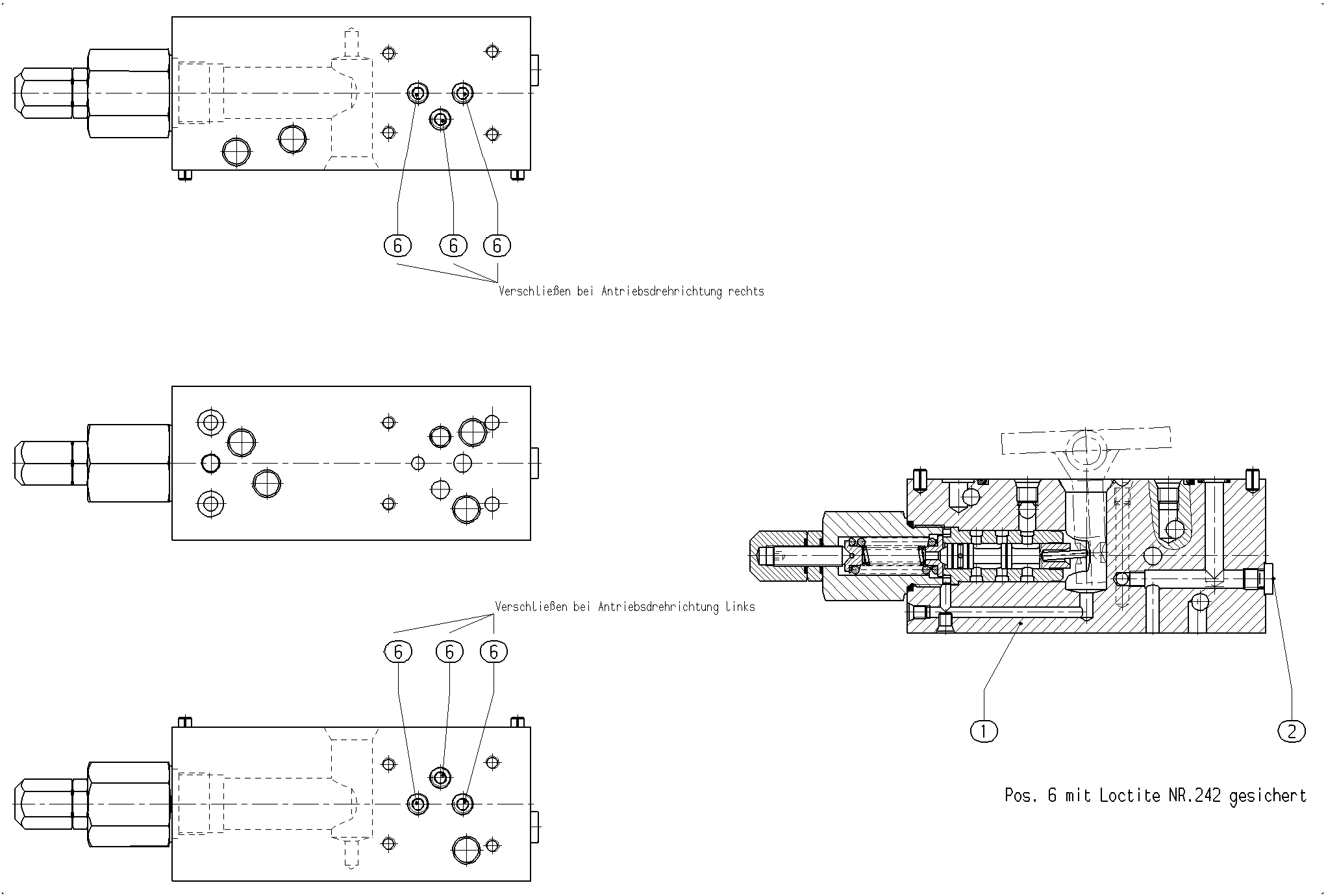 CONTROL VALVE — Zeichnung