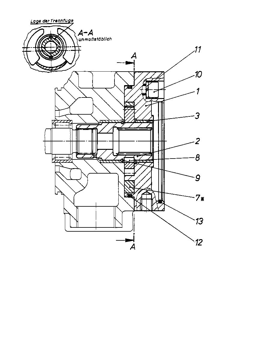 INTERNAL GEAR PUMP — Zeichnung