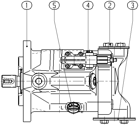 AL A10V O 85 DFR1/52R-VUC12N00 -S1262 — Zeichnung