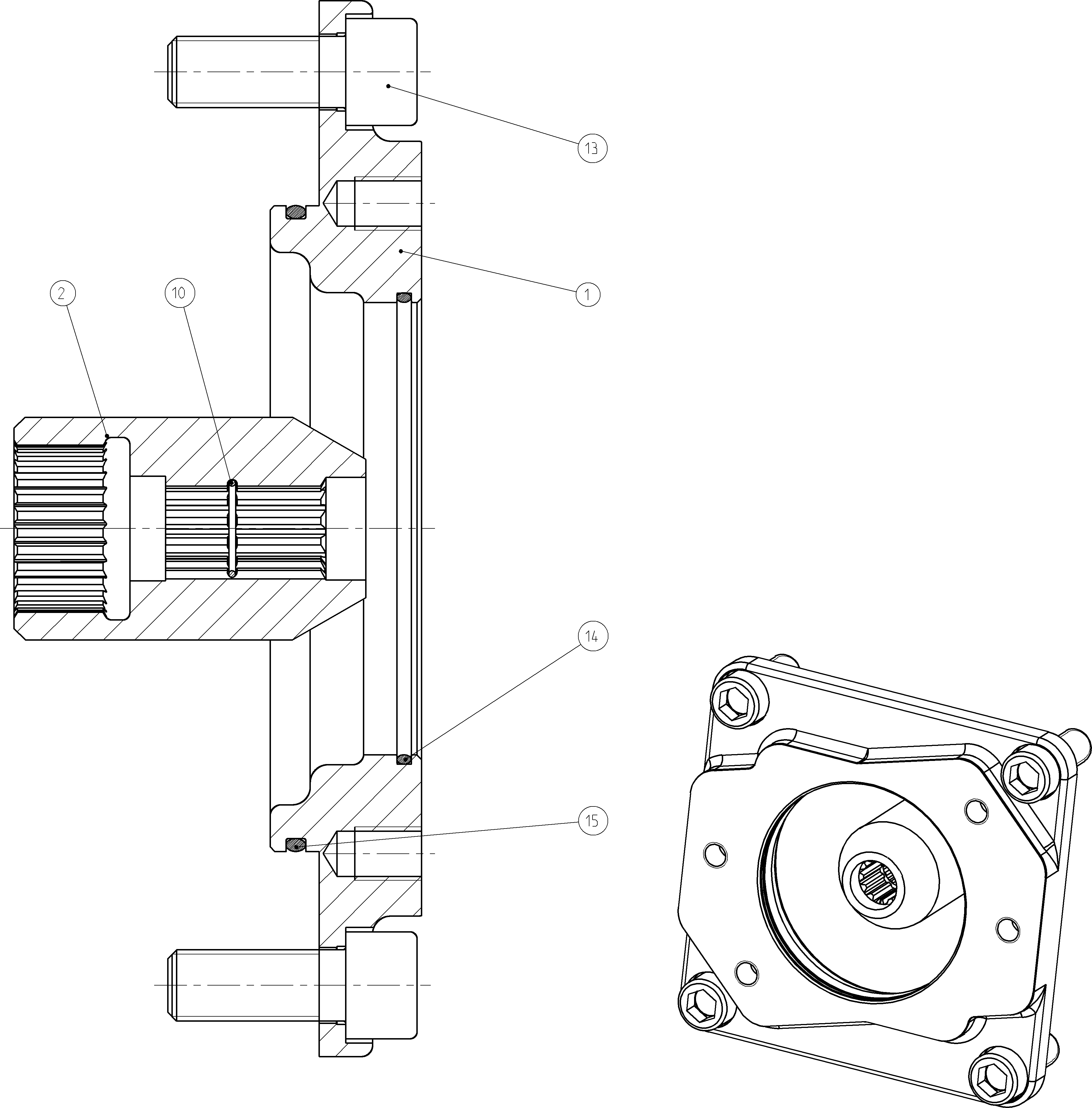 BELL HOUSING — Zeichnung