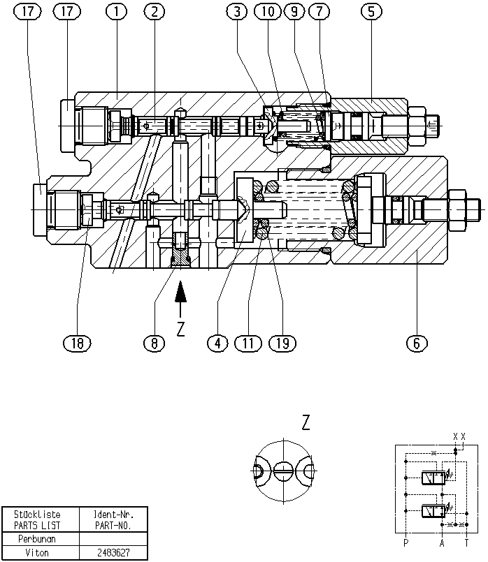 CONTROL VALVE — Zeichnung