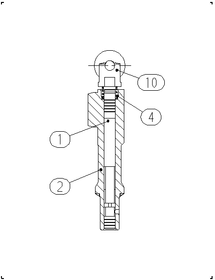 MEASURING PISTON — Zeichnung