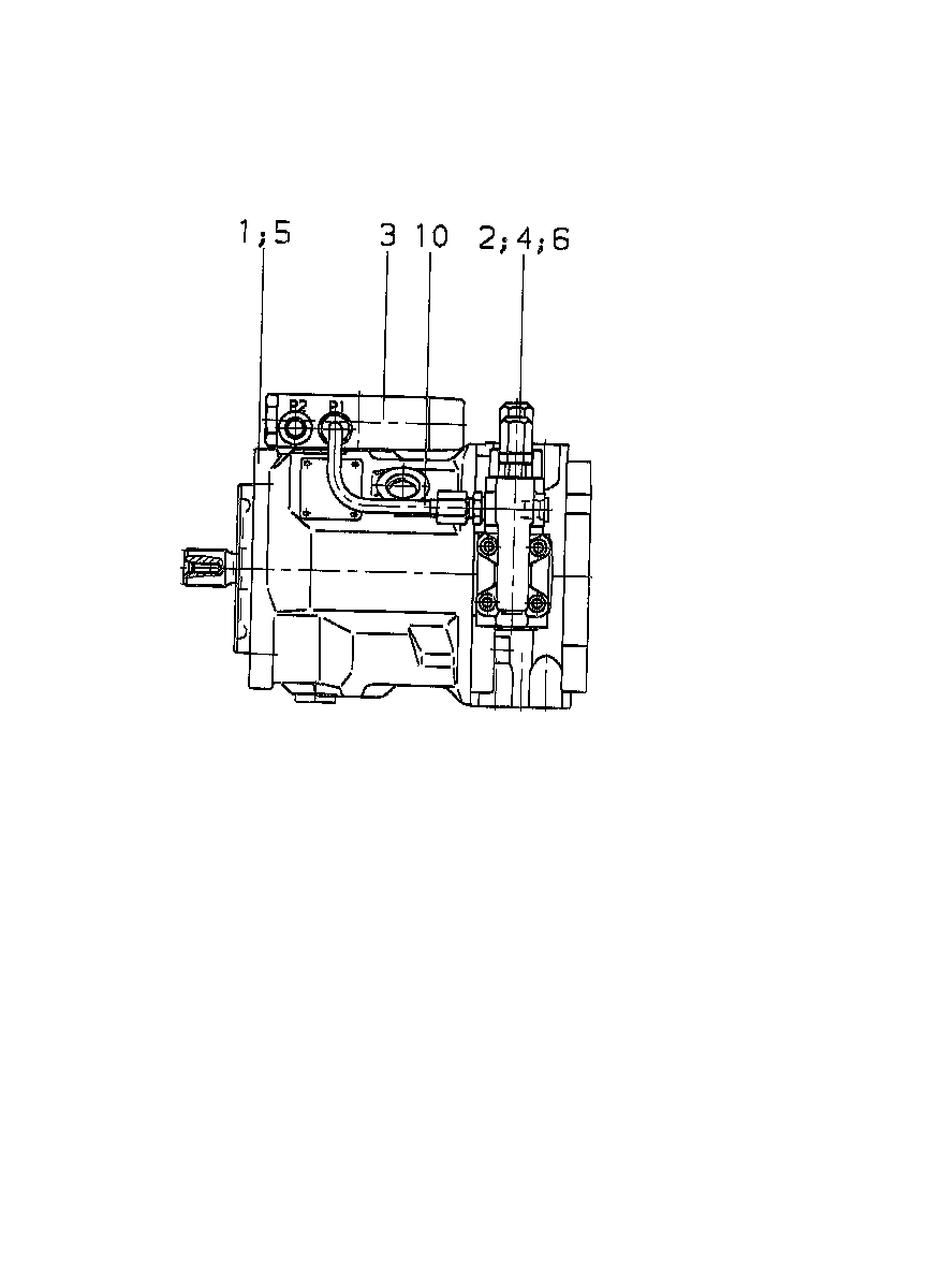 A A10V O 28 DFSR/31R-VSC62K01 -SO562 — Zeichnung