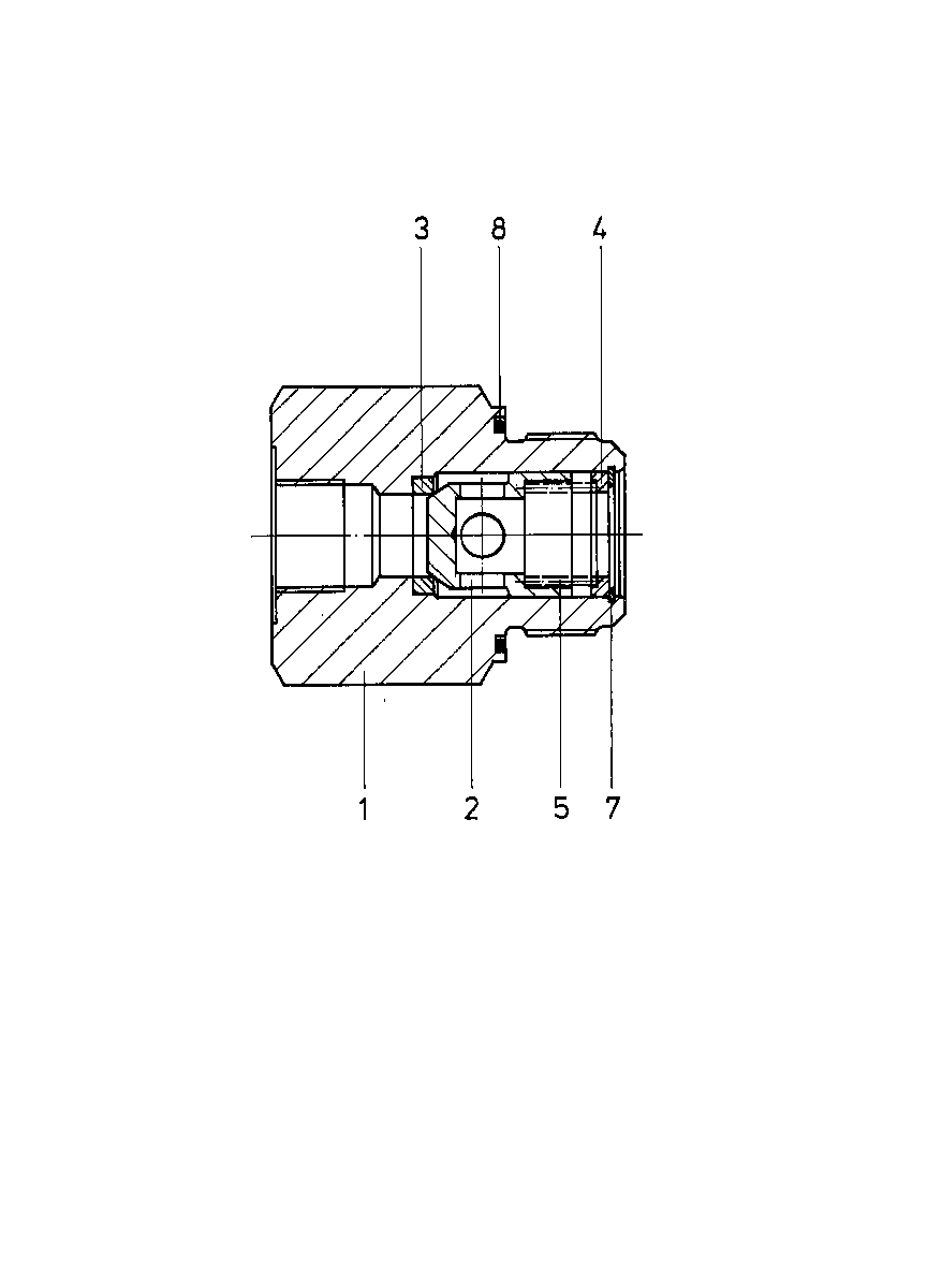 CHECK VALVE — Zeichnung
