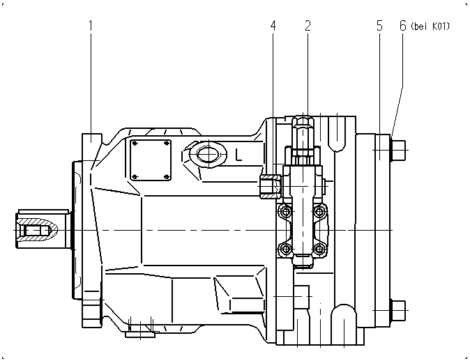 AA10VSO100DFR1/31R-PPA12K37-SO200 — Zeichnung
