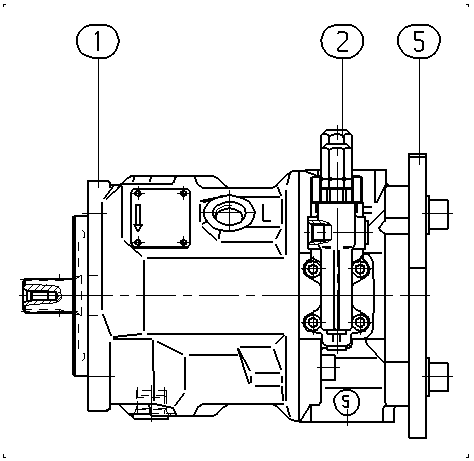 A A10V O 28 DFR /31R-PRC62K68 -SO200 — Zeichnung