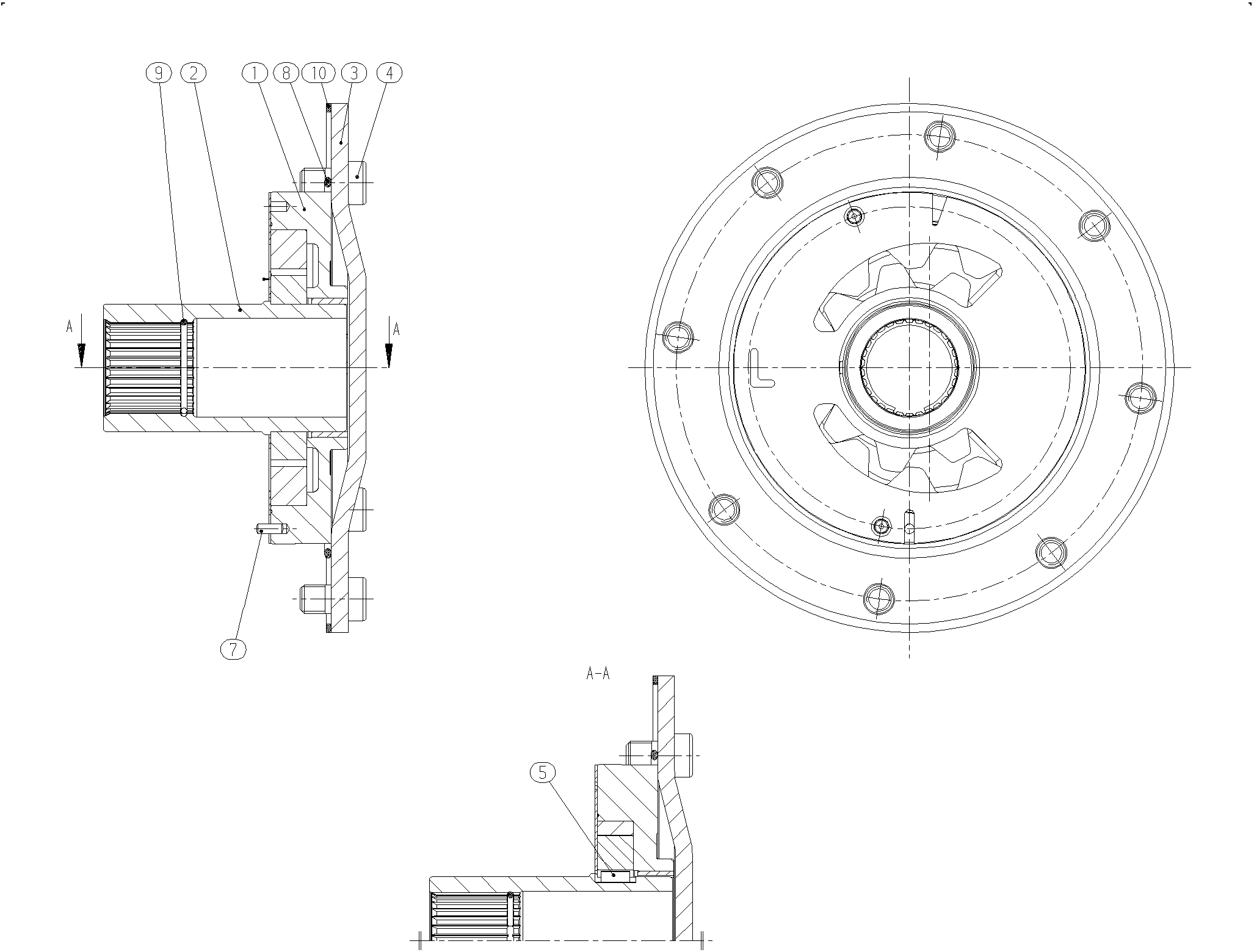INTERNAL GEAR PUMP — Zeichnung