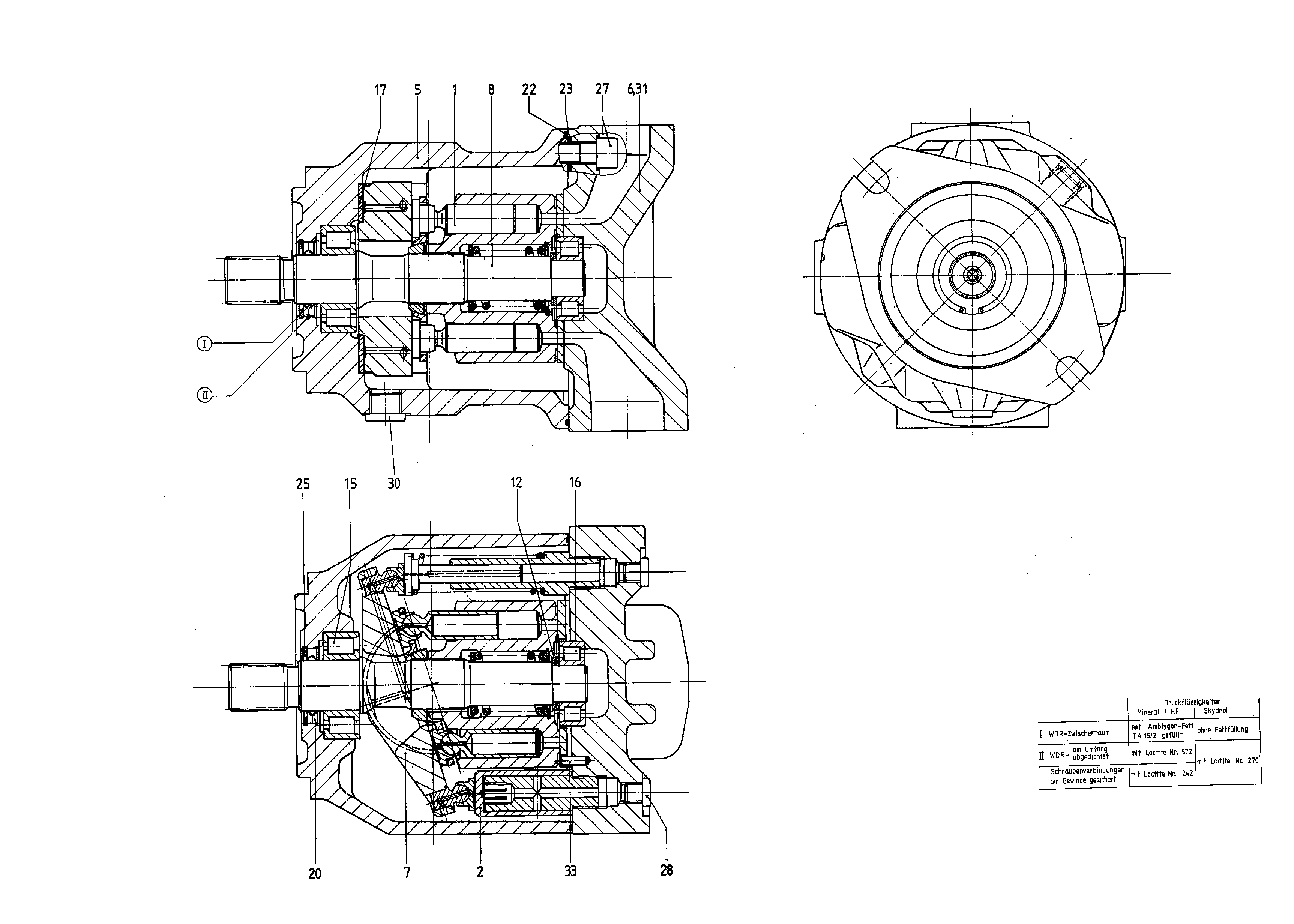 GE A10V O 71 OV /30R-PSC62N00 -SO 56 — Zeichnung