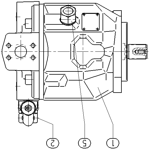 AA10VO74DR/31L-VSC42N00 — Zeichnung