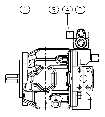 AA10VO45DFR1/31L-PPC12N00-SO97 — Zeichnung