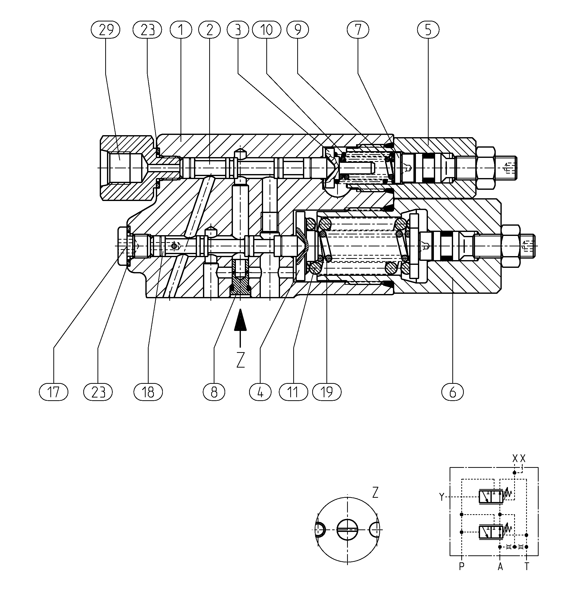 CONTROL VALVE — Zeichnung