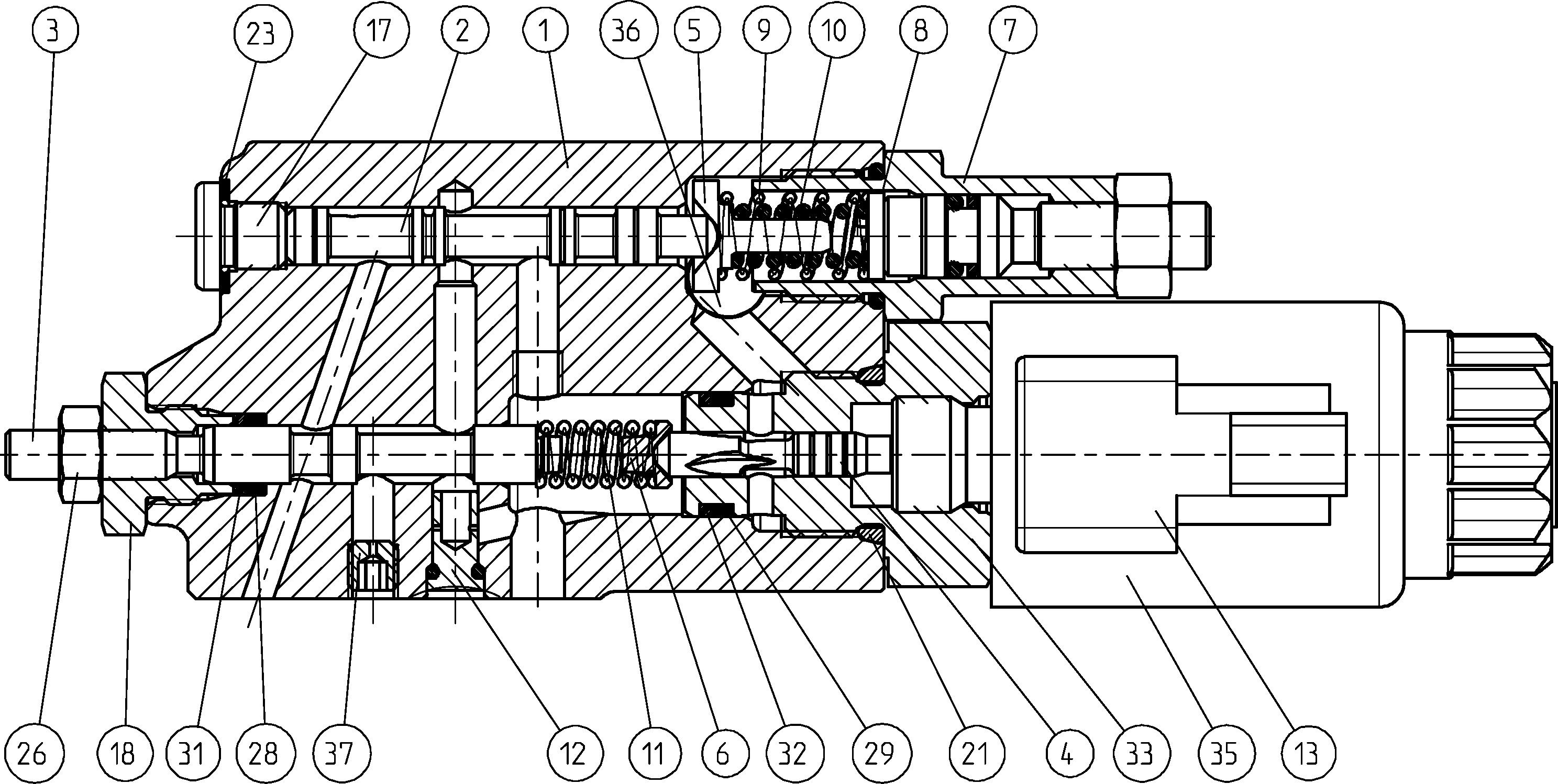 CONTROL VALVE — Zeichnung