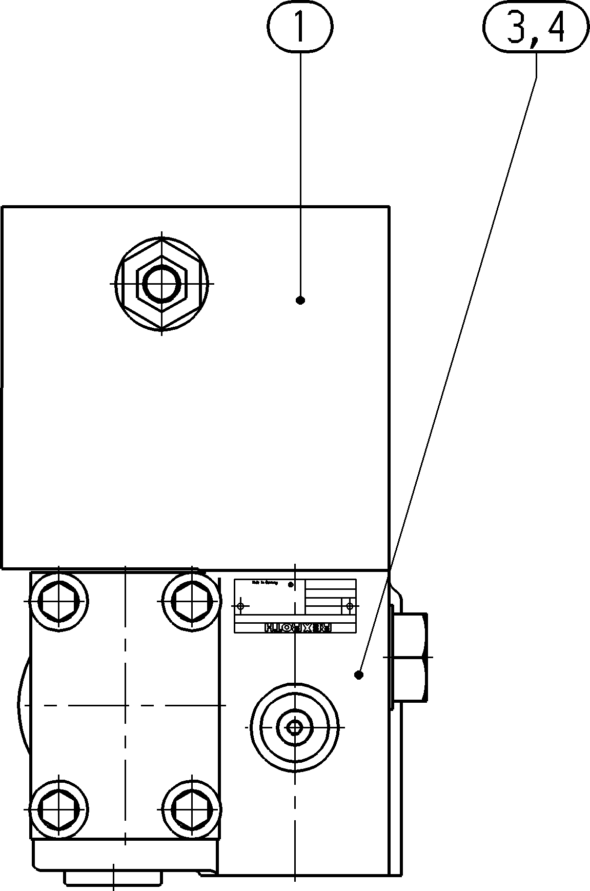 INTERMEDIATE PLATE — Zeichnung