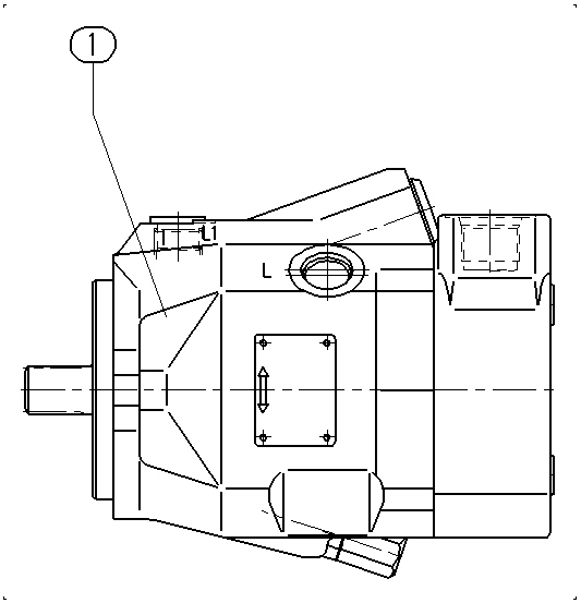 AA10VM45DG/52W2-VWC66N000 — Zeichnung