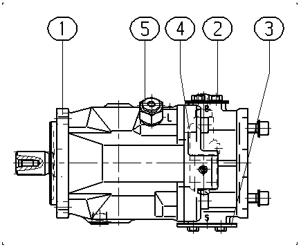 AP A10V O140 DRG /31L-PSD12K07 -SO808 — Zeichnung
