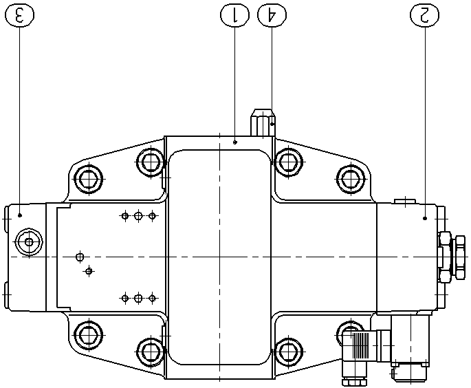 V A6V M 500 EP2 /63-V027V — Zeichnung