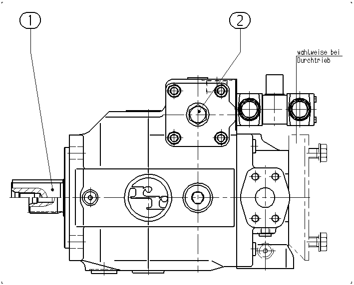 AXIAL-PISTON PUMP — Zeichnung