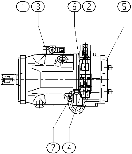 A A10VSO140 DFE /31R-VSB12KD3 -SO487 — Zeichnung