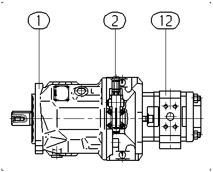 AA10VSO71DR/31R-VSA42X30 — Zeichnung