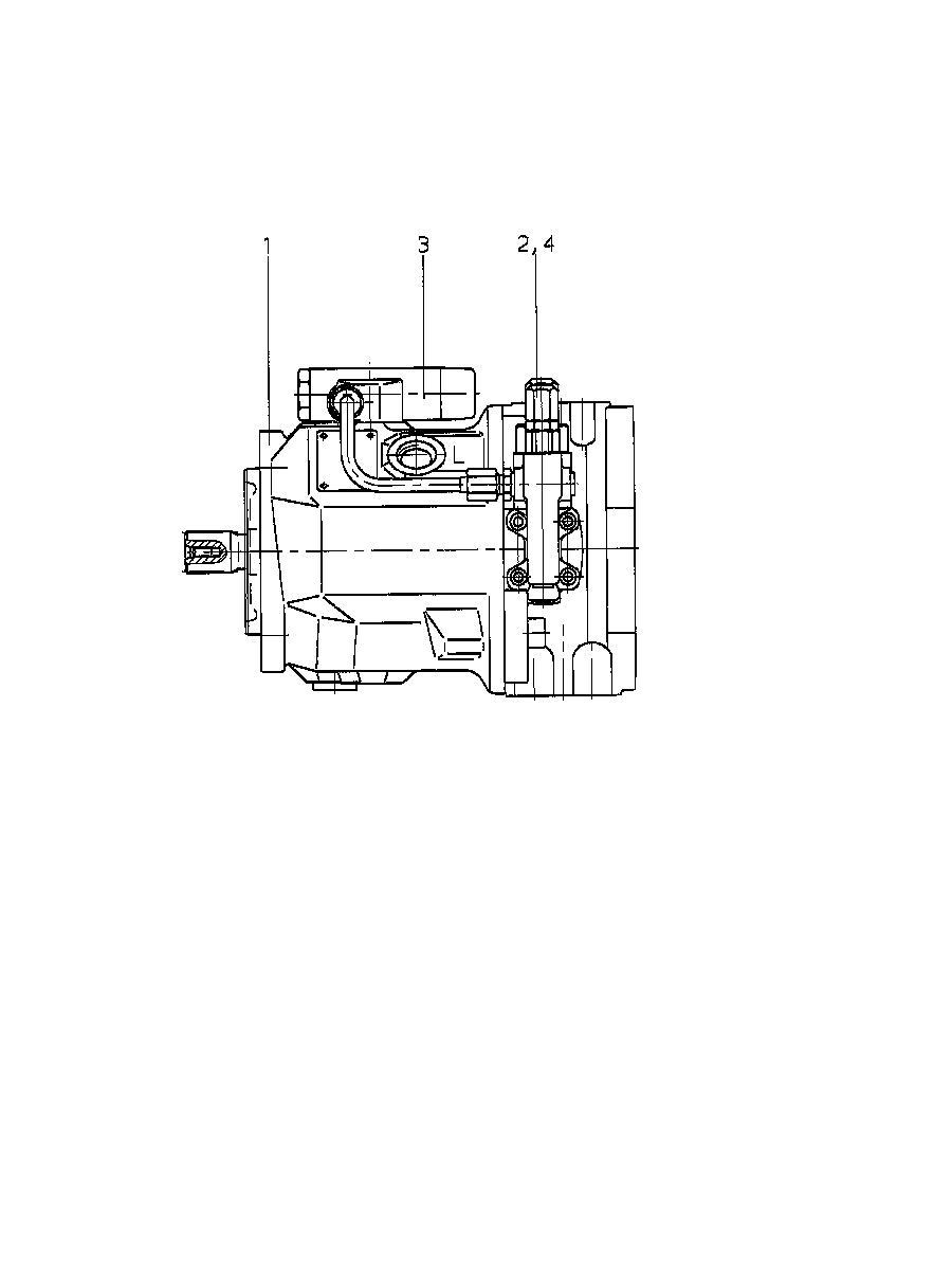 AA10VO45+DFLR/31R-PSC62K04-SO596 — Zeichnung
