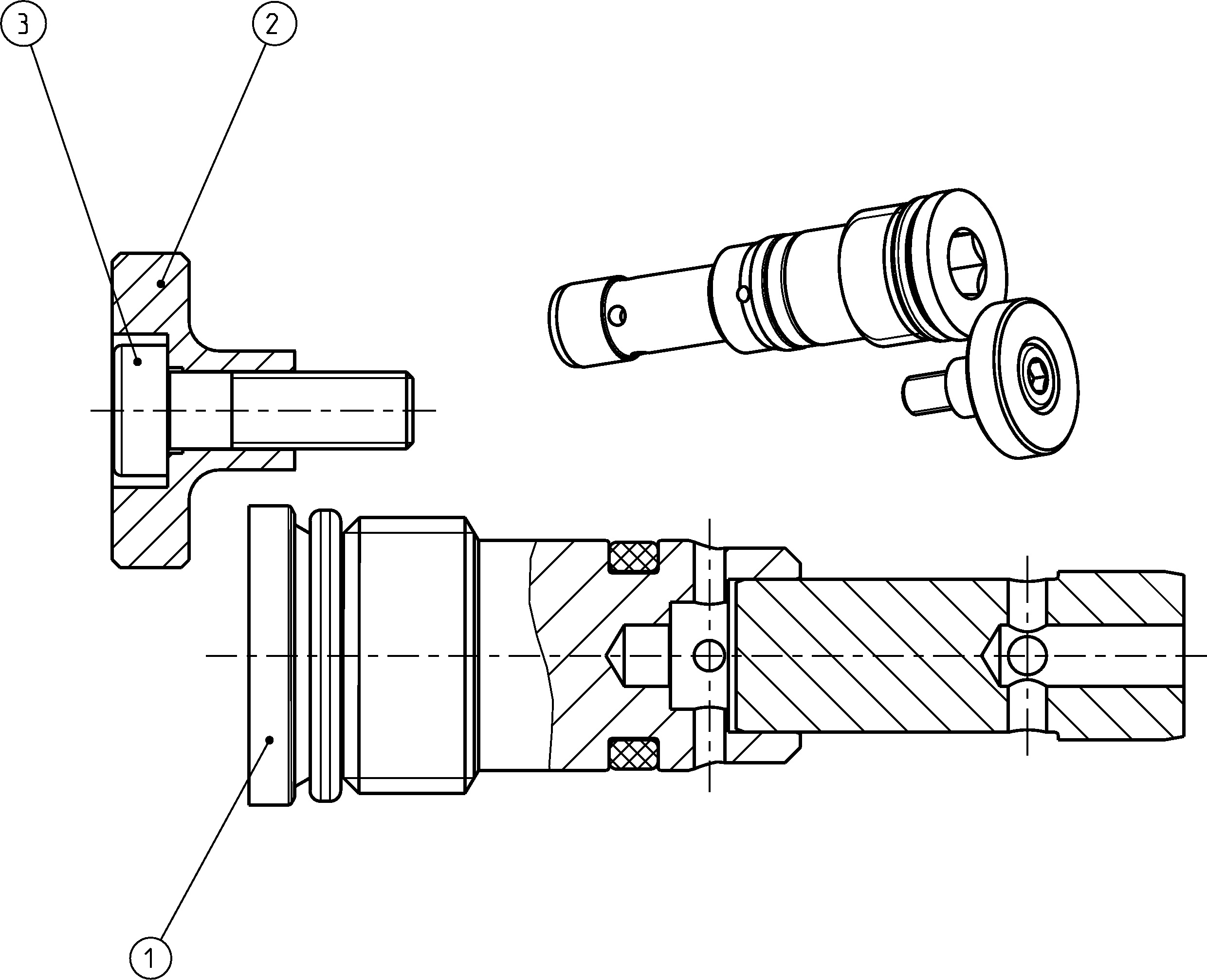 SHUTTLE VALVE — Zeichnung