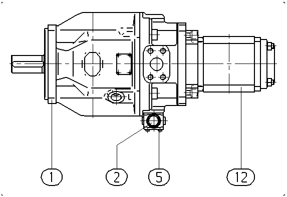 AA10VSO140DR/31R-VPB12X70 — Zeichnung