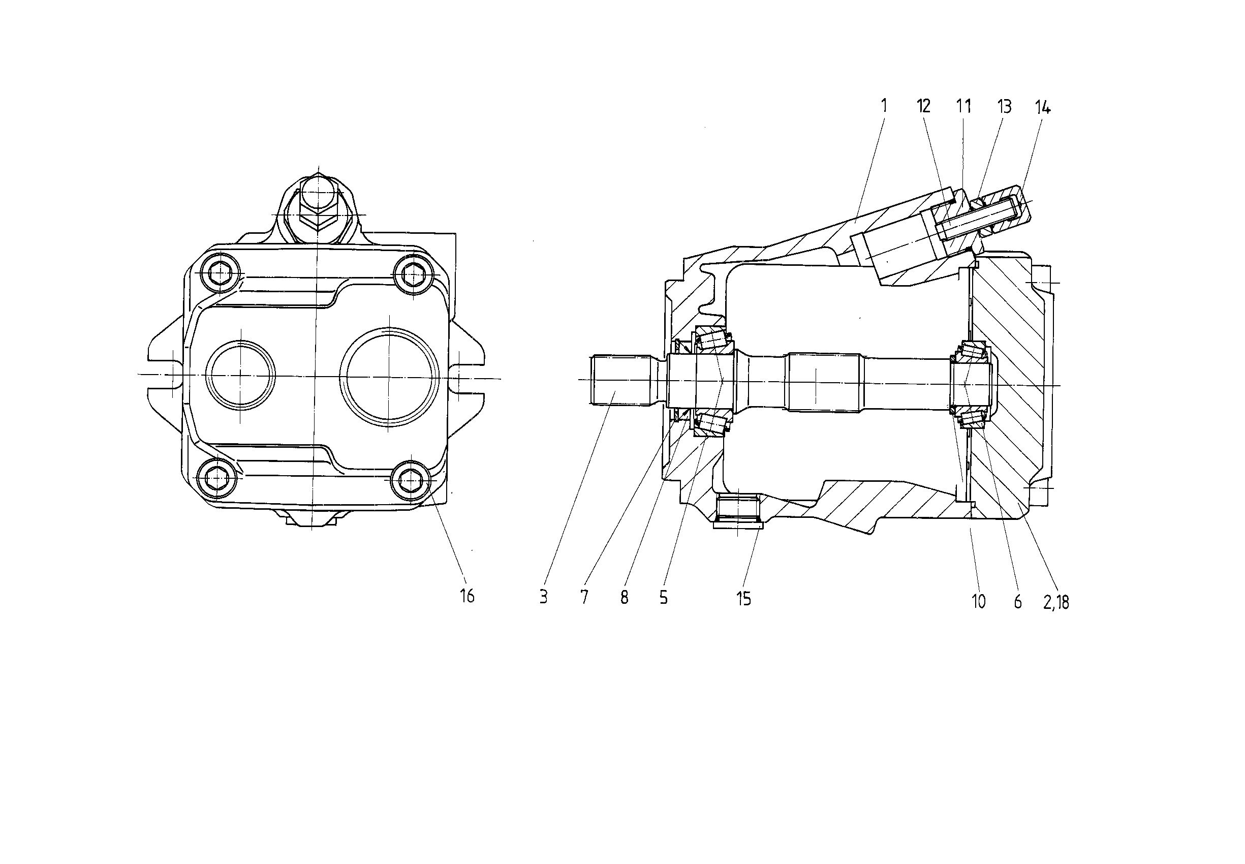 G AA10V O 45 OV /50R-PSC64N00 MESSEMODE — Zeichnung
