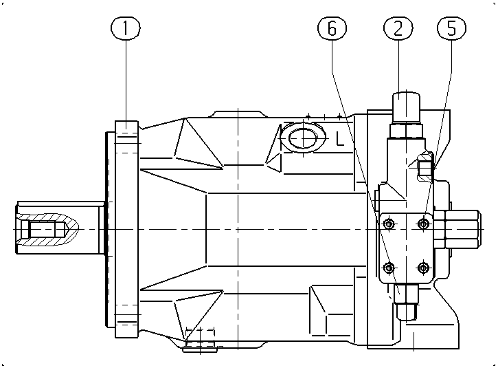 AH A10VSO140 DRG /31R-VPB12N00 -SO488 — Zeichnung