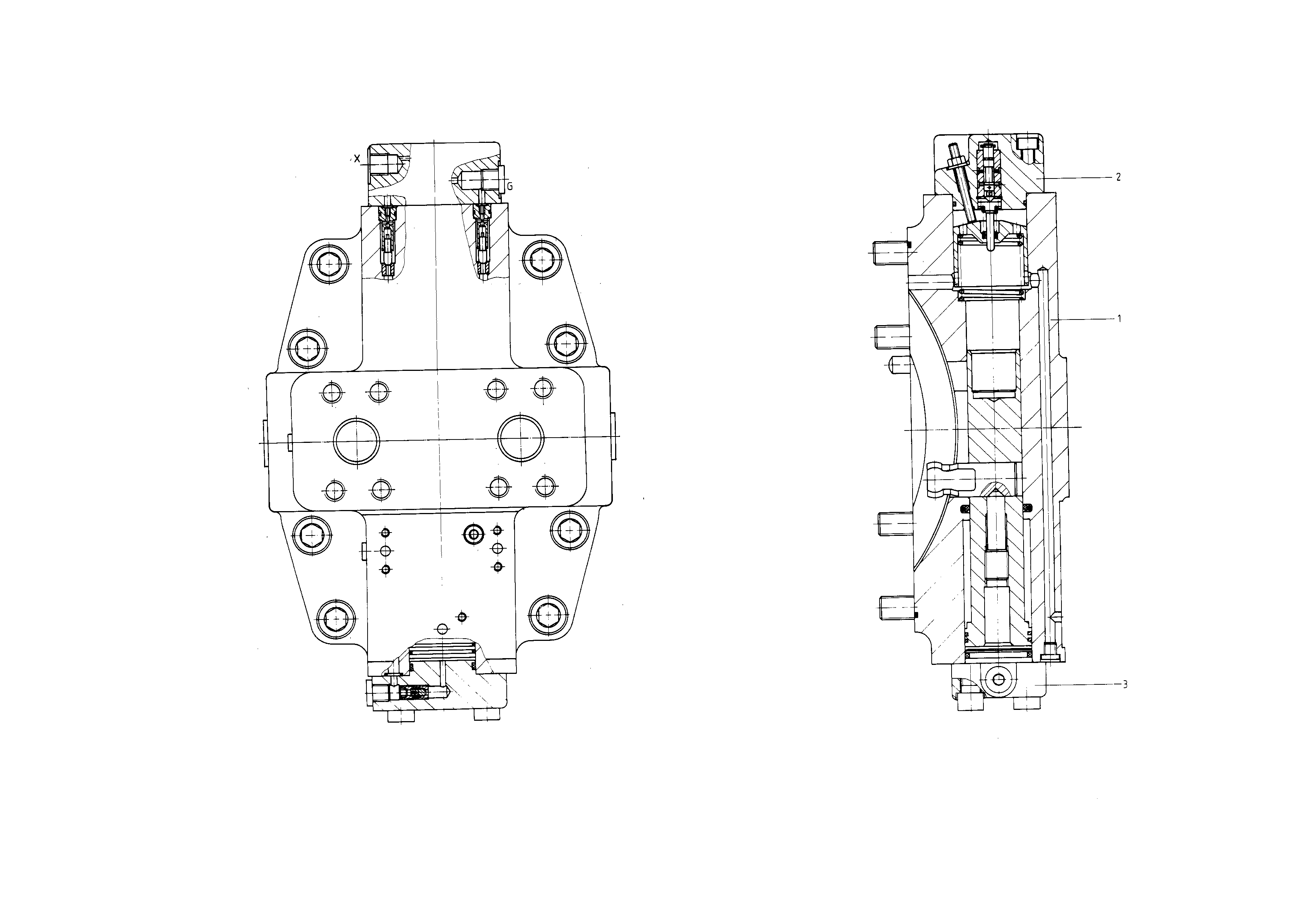 V A6V M 250 HA1T /61 -P017 — Zeichnung