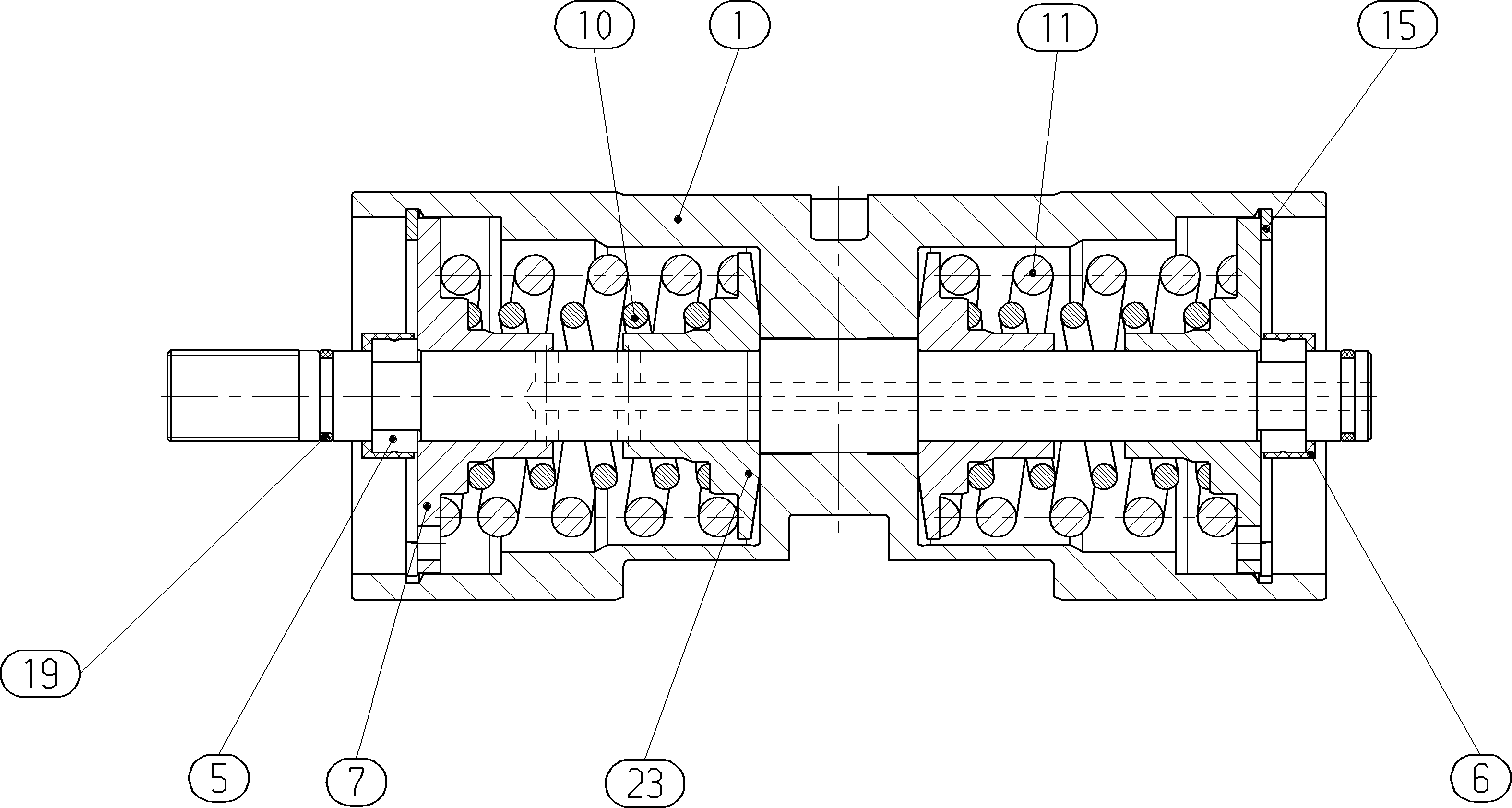 POSITIONING PISTON — Zeichnung