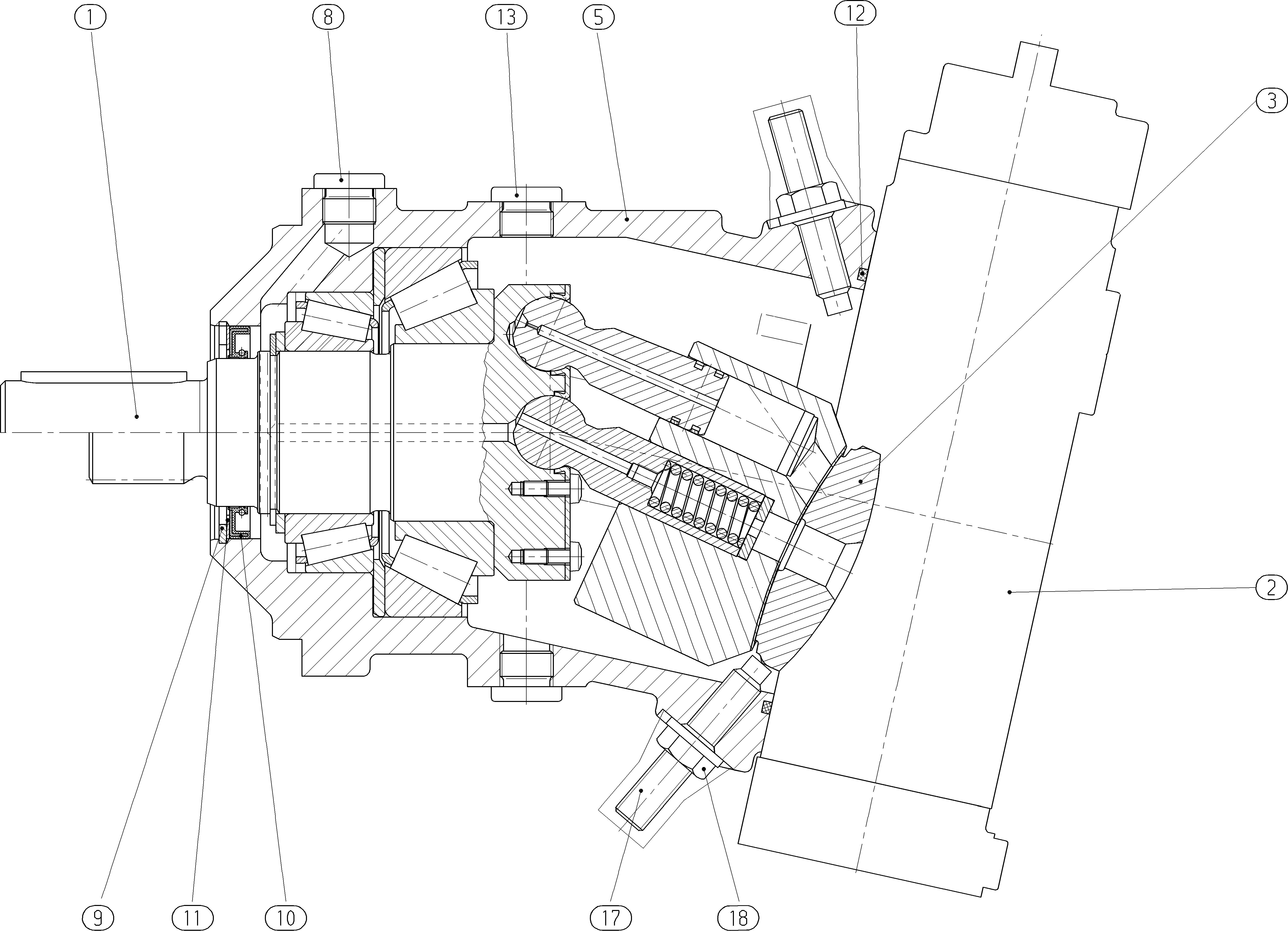 A7VO160LRDH1/63L-NZB01 — Zeichnung