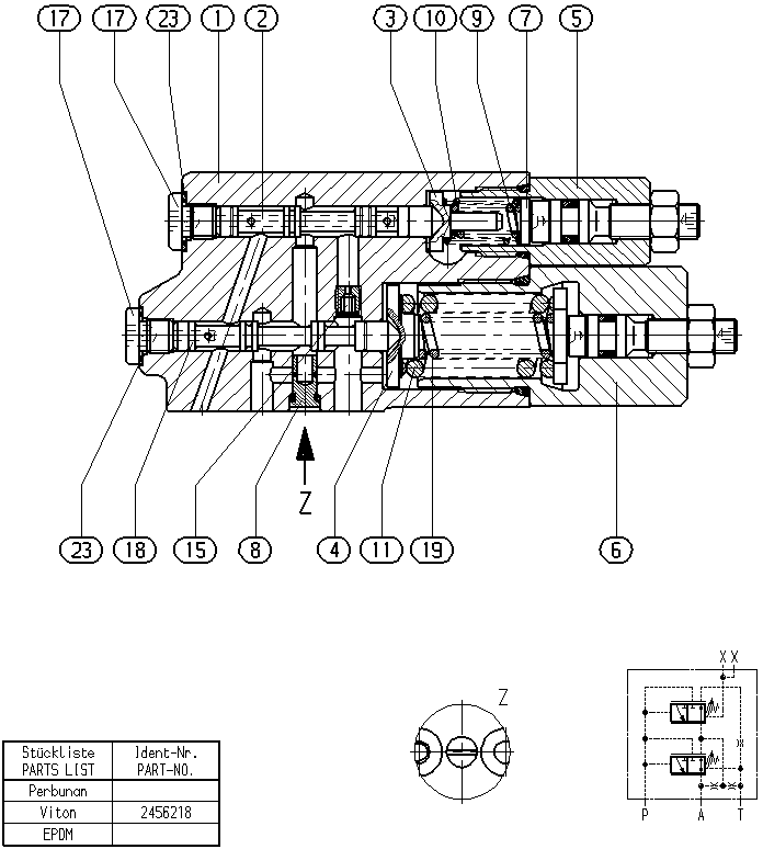CONTROL VALVE ZVKDRSVA10-280+-1/14& — Zeichnung