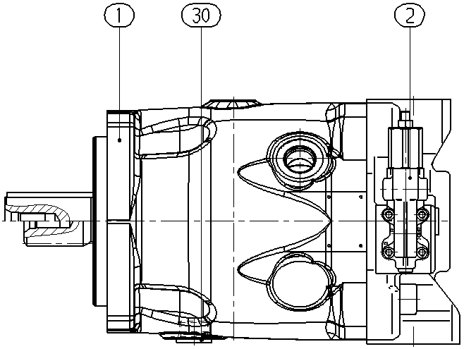 A A10V O140 DR /32R-VSD12N00 ESO275 — Zeichnung