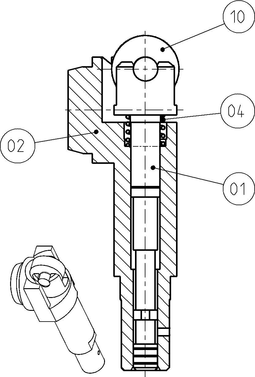 MEASURING PISTON — Zeichnung