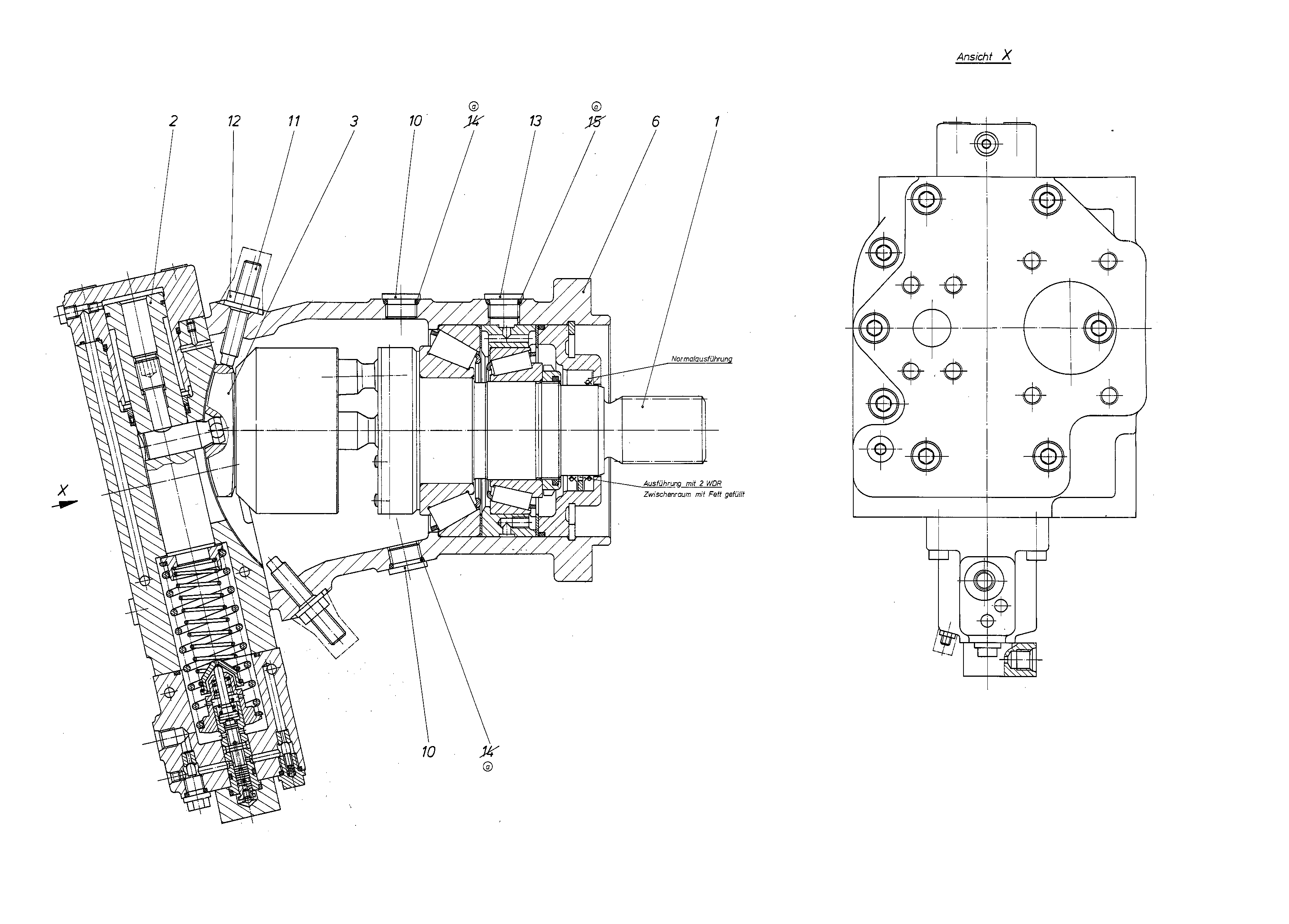 V-PUMPEAA7VO107HD/60R-PZD1*G* — Zeichnung