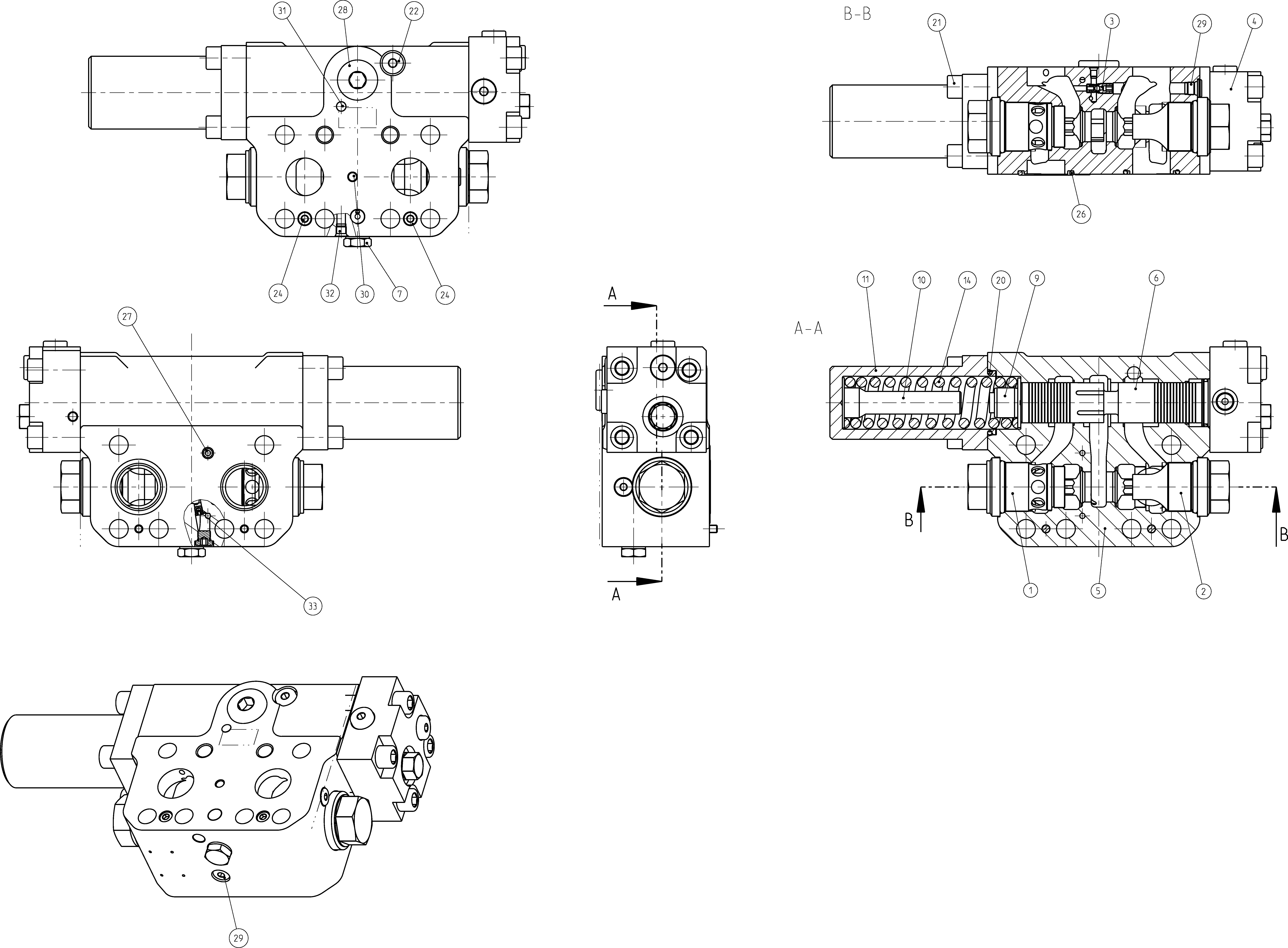 BRAKE VALVE — Zeichnung